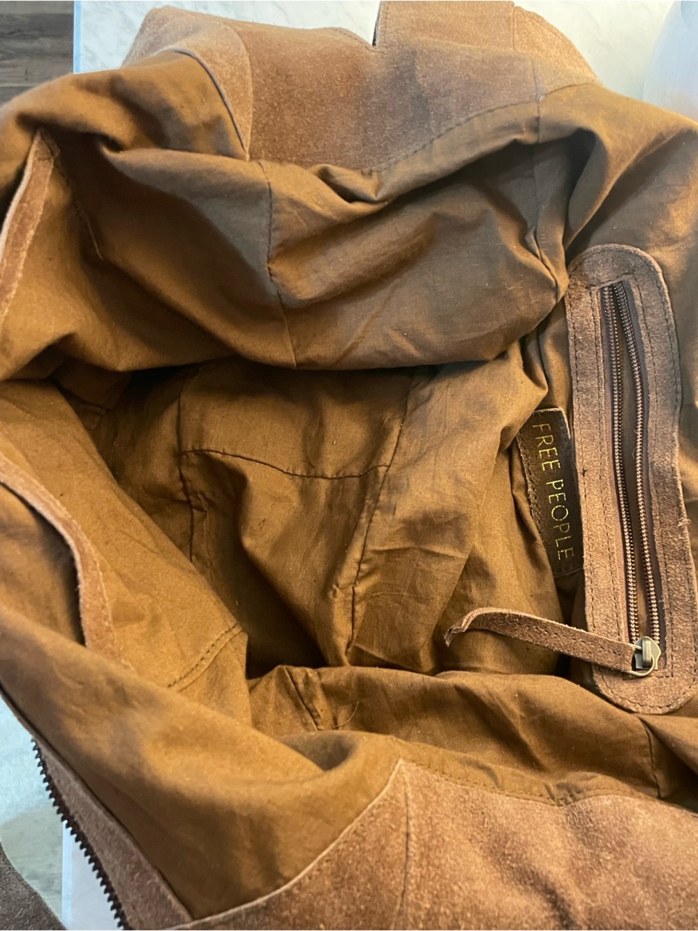 Free People Roma Suede Tote Bag - Picture 8 of 11